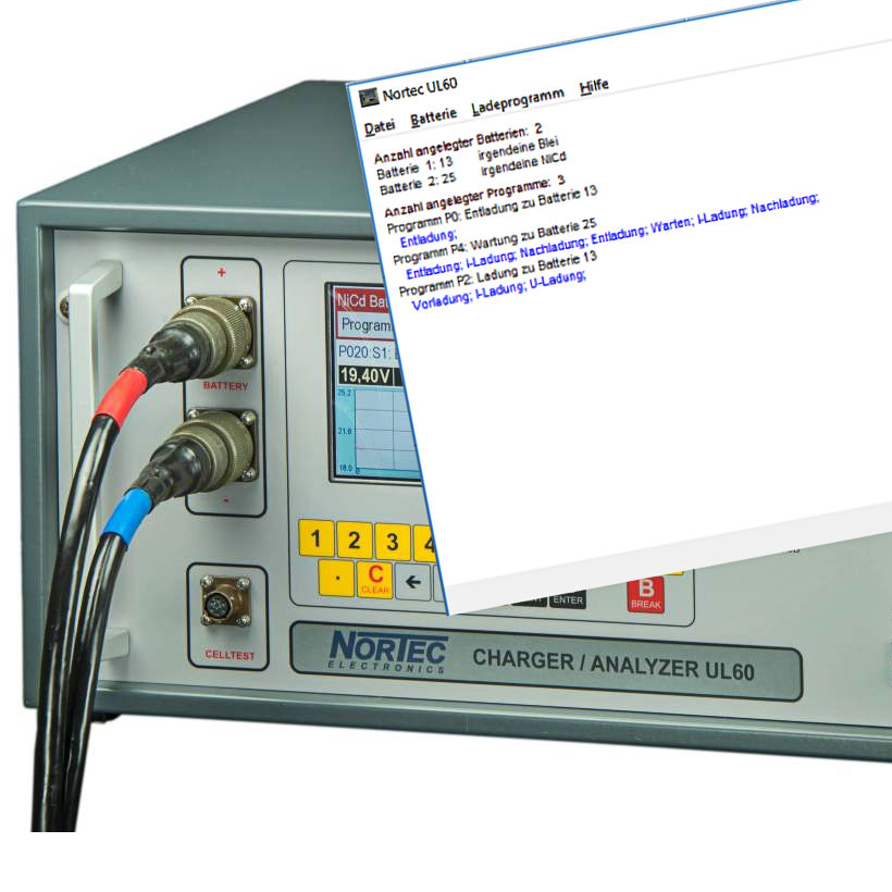 Programmeditor für UL60 / UL60-Light
