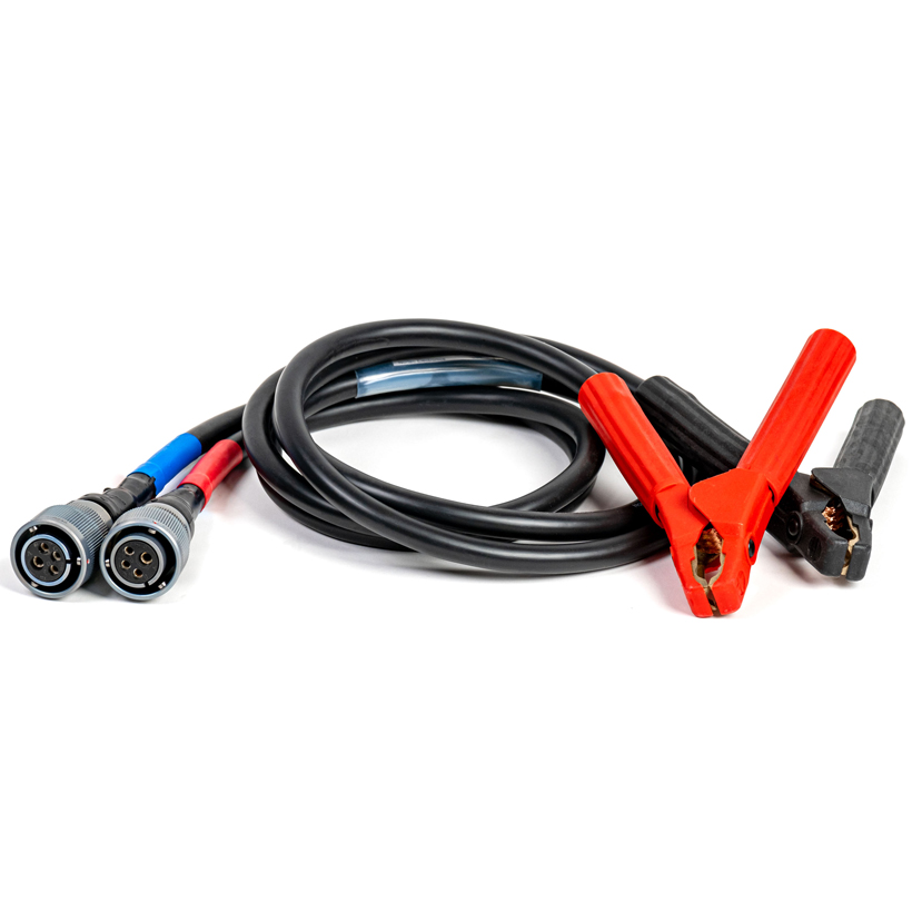 022A/B - Batterieladekabel mit Zangen (Satz)