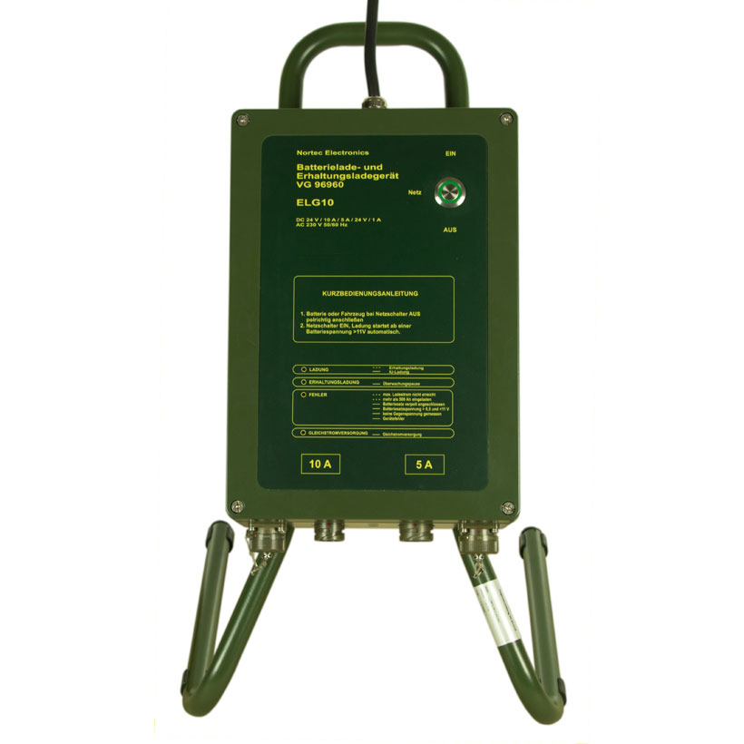 ELG10 Batterielade- und Erhaltungsladegerät nach VG 96960